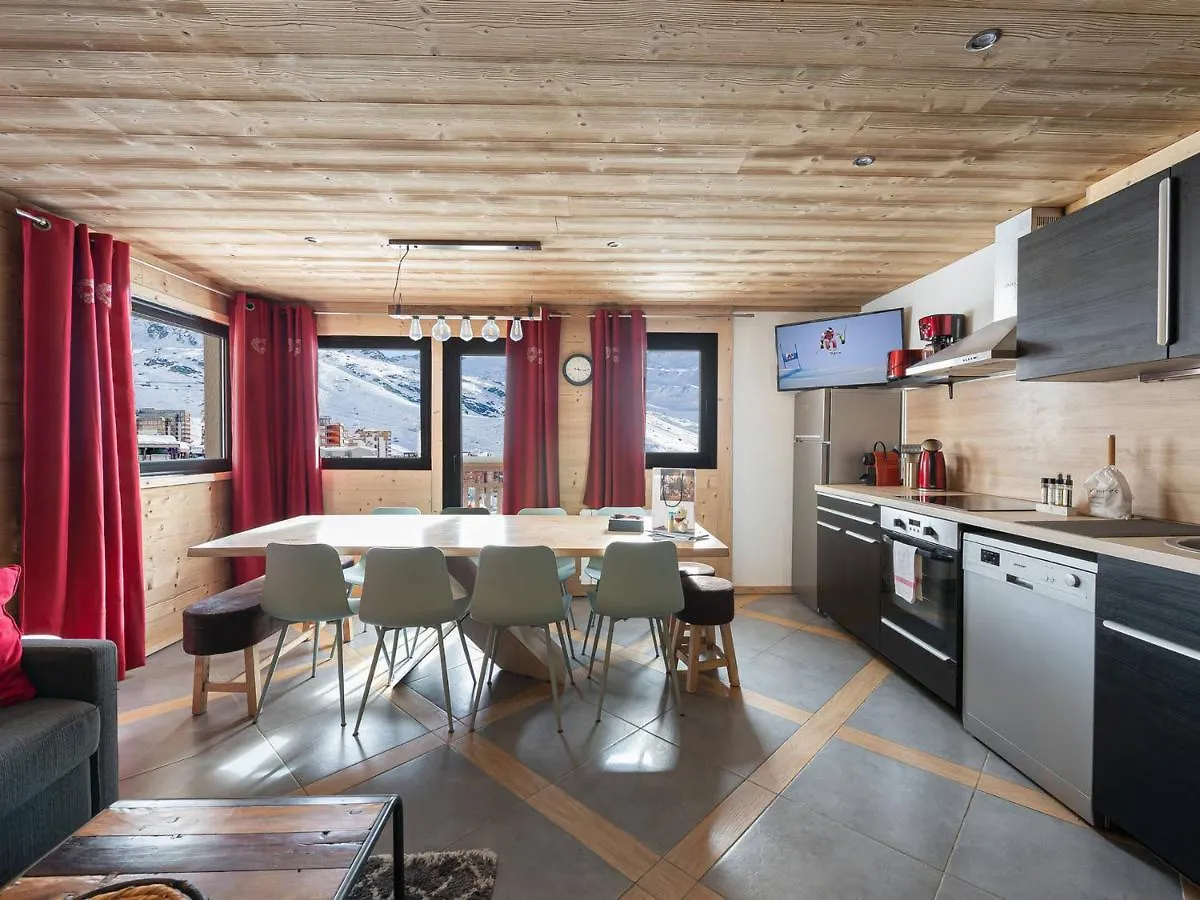 Spacieux Appart. 12 Pers. Au Coeur De Val Thorens Avec Balcon Et Wifi - Fr-1-640-3